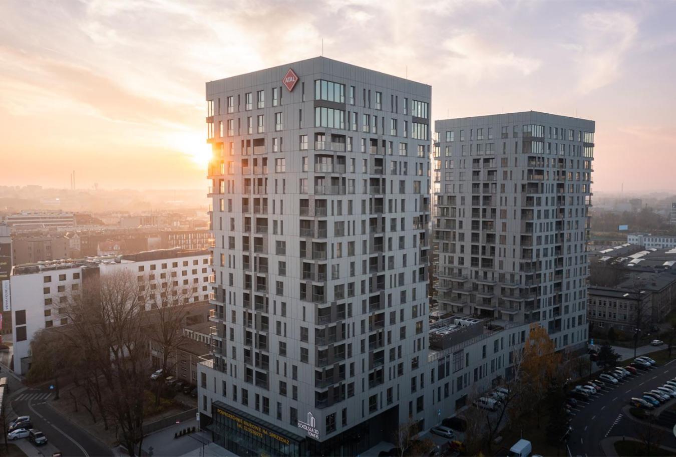 Kairos Apartments - Tower Premium - Silownia, Sauna, Scisle Centrum Katowice Exteriör bild